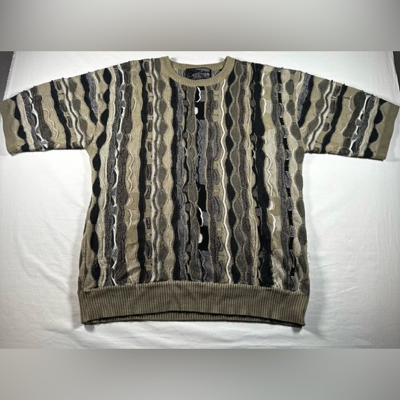 CLENCH JEANS “Biggie” short sleeve knitted shirt - Picture 1 of 6